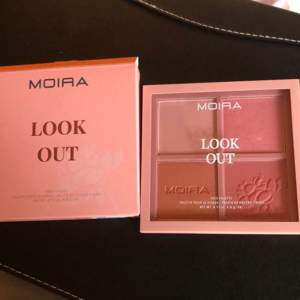 New in Box Moira Look Out 4 shade face palette
